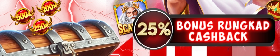 BONUS RUNGKAD 25%